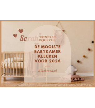 Babykamer kleuren 2026 — trends en inspiratie | Kidzbrand